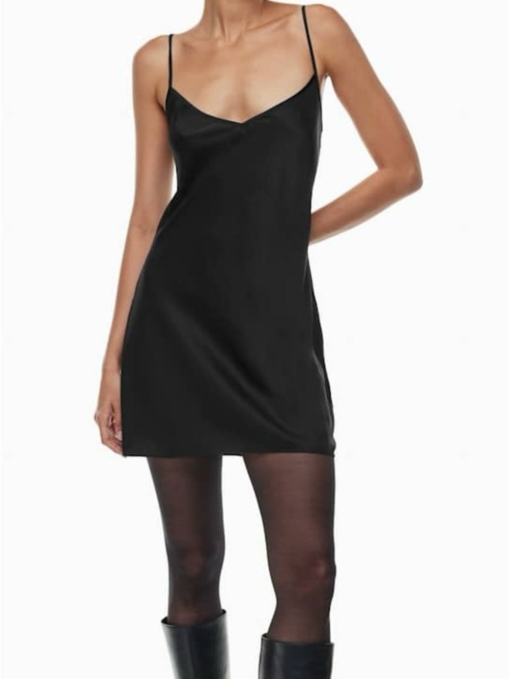 Wilfred Satin Mini Slip Dress